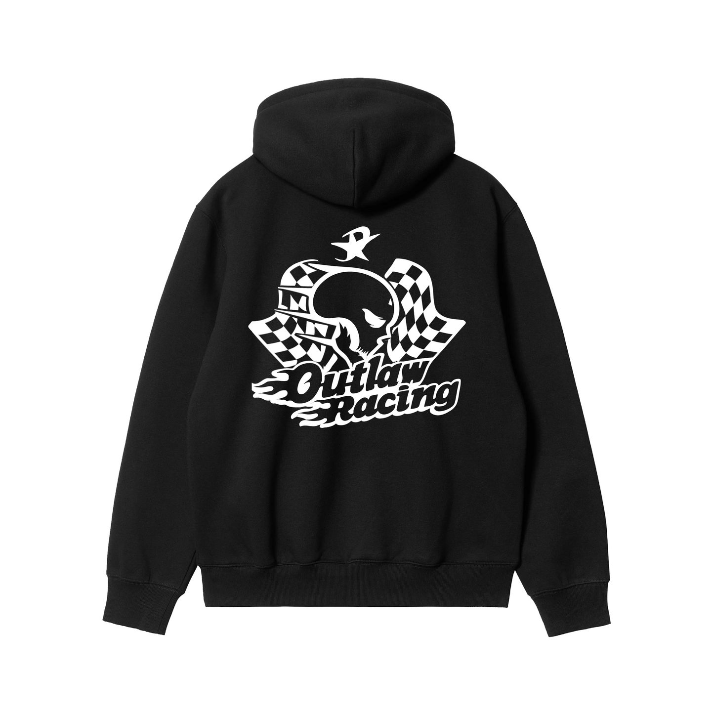 OutlawRacing - LM Skull Flag Hoodie