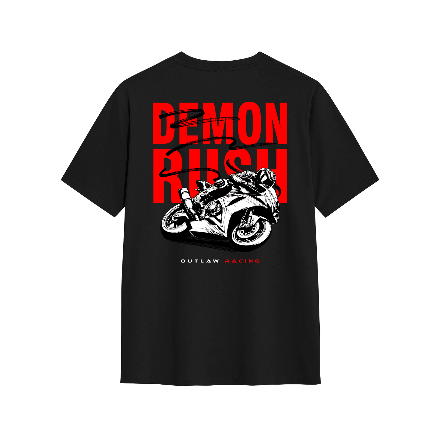 "Demon Rush" Royale Overzise T-shirt