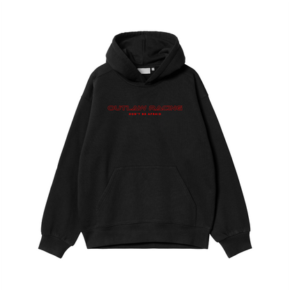 "Don't Get Caught" Hoodie - Red (CHROMATIC)