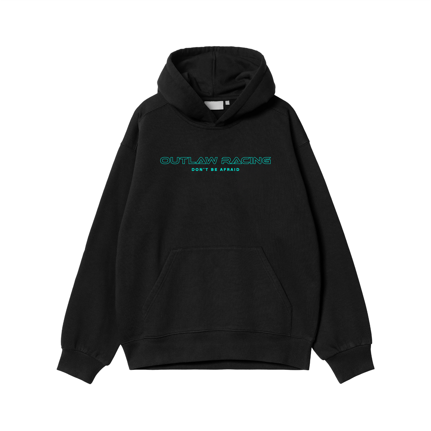 "Don't Get Caught" Hoodie - Turqoise (CHROMATIC)