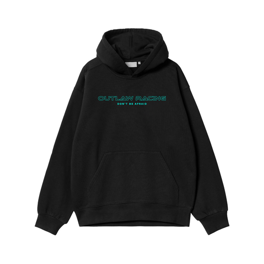 "Don't Get Caught" Hoodie - Turqoise (CHROMATIC)