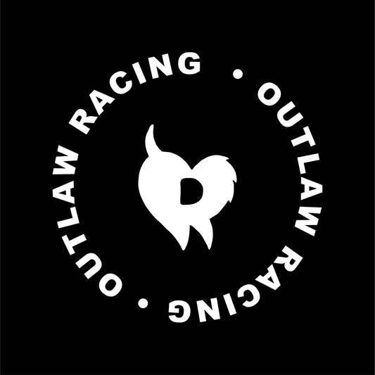Outlaw Racing Club DECAL (Circule - cut)