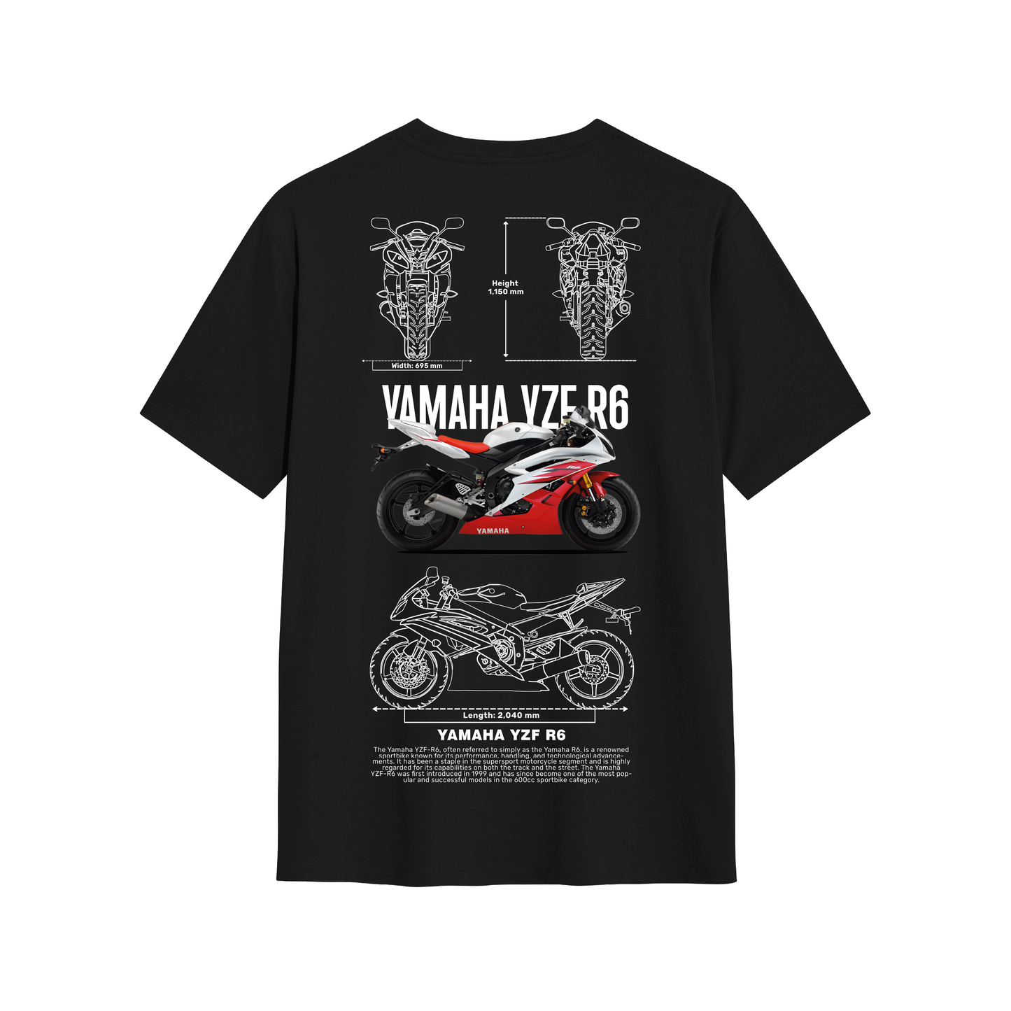 YAMAHA YZF R6 - (CUTOMIZE)